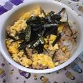 海理ママ's cooksnap of when they made 子供が大好き☆三色丼♪.