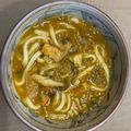 maezuchu's cooksnap of when they made 残りのカレーうどん.