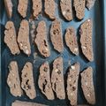 みみ母's cooksnap of when they made 簡単！チョコ&コーヒービスコッティ.