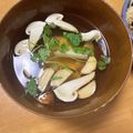 みなどり's cooksnap of when they made 秋の味覚★松茸のお吸い物.