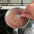 あの頃は…'s cooksnap of when they made ココア薄力粉牛乳砂糖だけ。チョコプリン.
