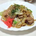 ぱふ's cooksnap of when they made ソース焼きそば.