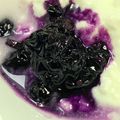 なななぁにつくろ♪'s cooksnap of when they made 簡単！手作りハックルベリージャム.