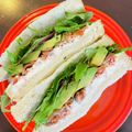 さぁりぃ☆'s cooksnap of when they made 北海道♪サーモンクリームチーズサンド.