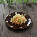 まろんかふぇ's cooksnap of when they made セロリきゅうり春雨のナムル風サラダ.