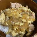 ポメちょん's cooksnap of when they made 親子丼（丼ものつゆ黄金比）.