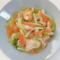 こーやんたん's cooksnap of when they made 八宝菜をもっと手軽に♪エビと白菜の塩炒め.