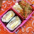 ばたみそーぱん☆'s cooksnap of when they made ポーク卵おにぎり.
