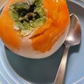 キュキュットさん's cooksnap of when they made 完熟トロトロの柿を冷凍【柿シャーベット】.