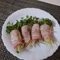 スタイリッシュママ's cooksnap of when they made かいわれ大根ベーコン巻き.