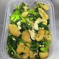 ゆみゆみ1984's cooksnap of when they made 大根葉と油揚げのじゅわ〜♪.