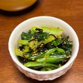 akichou's cooksnap of when they made 簡単～小松菜ナムル.