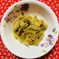 チェックのミニくま's cooksnap of when they made 鶏むね肉とキャベツきのこの中華炒め.