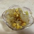 papikun's cooksnap of when they made コーンとキャベツの和え物 こども 副菜.