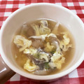白バラ牛's cooksnap of when they made 簡単！美味しくマイタケとたまごのスープ♡.