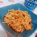 chanpi114's cooksnap of when they made 食べるラー油で超簡単もやしのおつまみ♡.