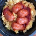 ＊たげねこの＊'s cooksnap of when they made ハロウィン　オムライス 指出てきたぞ！.