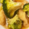 クックK3DI0Y's cooksnap of when they made ブロッコリーと油揚げのショウガ煮.