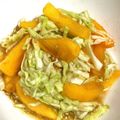 2525ry's cooksnap of when they made 簡単★柿とキャベツのサラダ.