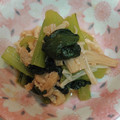 precious☆'s cooksnap of when they made 小松菜と油揚げの煮物＊食材2つの簡単副菜.