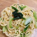 pnkdiamond's cooksnap of when they made ツナと小松菜の柚子こしょうペペロンチーノ.