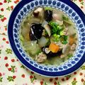 ふたごゆき's cooksnap of when they made 食感を楽しむ⭐もち麦入り中華風スープ.