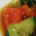 ヨシヨッシー's cooksnap of when they made トマトときゅうりの中華サラダ.