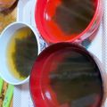 はらこたらこ's cooksnap of when they made だし茶漬けでお吸い物.