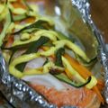うさぎのシーマ's cooksnap of when they made 鮭のホイル焼き.