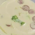moeoke's cooksnap of when they made 牛乳大量消費！の簡単スープ♡.