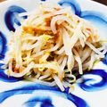 kinniko's cooksnap of when they made 母の味　✨もやしの梅和え✨.