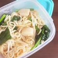 ※ぴーまん's cooksnap of when they made ホタテの焼きうどん　柚子胡椒風味.