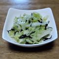 和☆2049's cooksnap of when they made ひじき戻さず☆キャベツ&ヒジキのナムル.