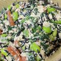 ☆なみへい's cooksnap of when they made 〔常備菜〕水っぽくない白和え.