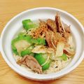 seacomet's cooksnap of when they made 台湾家庭料理☆へちまそうめん.