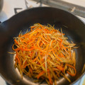 ♡TUFFY♡'s cooksnap of when they made 定番☆シャキシャキきんぴらごぼう.