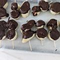 ﾘﾗｯｸﾏﾝ's cooksnap of when they made お手軽フローズンチョコバナナ.