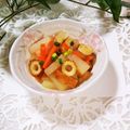 ♪としクック♪'s cooksnap of when they made 【簡単】めんつゆで＊大根と人参の金平煮＊.