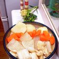 naopon☆'s cooksnap of when they made 大根と油あげとじゃがいもの煮物.