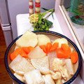 naopon☆'s cooksnap of when they made 大根と油あげとじゃがいもの煮物.