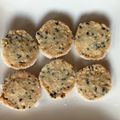 クックMVXCM0☆'s cooksnap of when they made 黒胡麻入りピーナッツクッキー.
