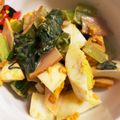 クックZU168P☆'s cooksnap of when they made 小松菜とゆで卵の和え物.