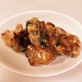 なーなちゃん's cooksnap of when they made パパッとブタこまと大葉のカリッと肉団子.