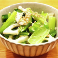 かなりんココりん's cooksnap of when they made 小松菜＆れんこんのツンとわさびマヨ和え.