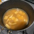 クックOJ817T☆'s cooksnap of when they made 豆腐と油揚げの味噌汁.