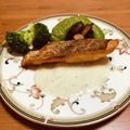 ボルゾイレモンさん's cooksnap of when they made 真鯛のポワレ じゃがいもソース添え.