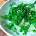 ちーまぐ's cooksnap of when they made もりもり春菊のほっとサラダ　.