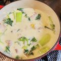 ゆかりんご117♪'s cooksnap of when they made 簡単♪豚肉と白菜のトロトロ♡豆乳スープ.