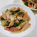 みぽぽ37's cooksnap of when they made ベーコンと余った野菜炒め.