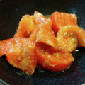 ばたみそーぱん☆'s cooksnap of when they made 3分で簡単☆トマトの生姜胡麻和え。.